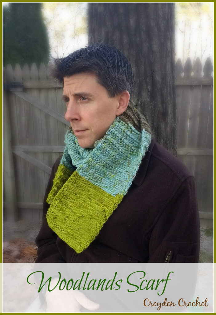 Woodlands Crochet Scarf Pattern