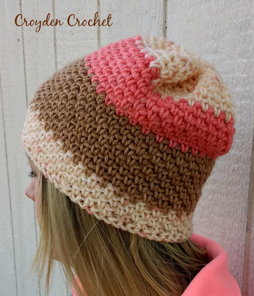 Sunrise Slouch Beanie pattern