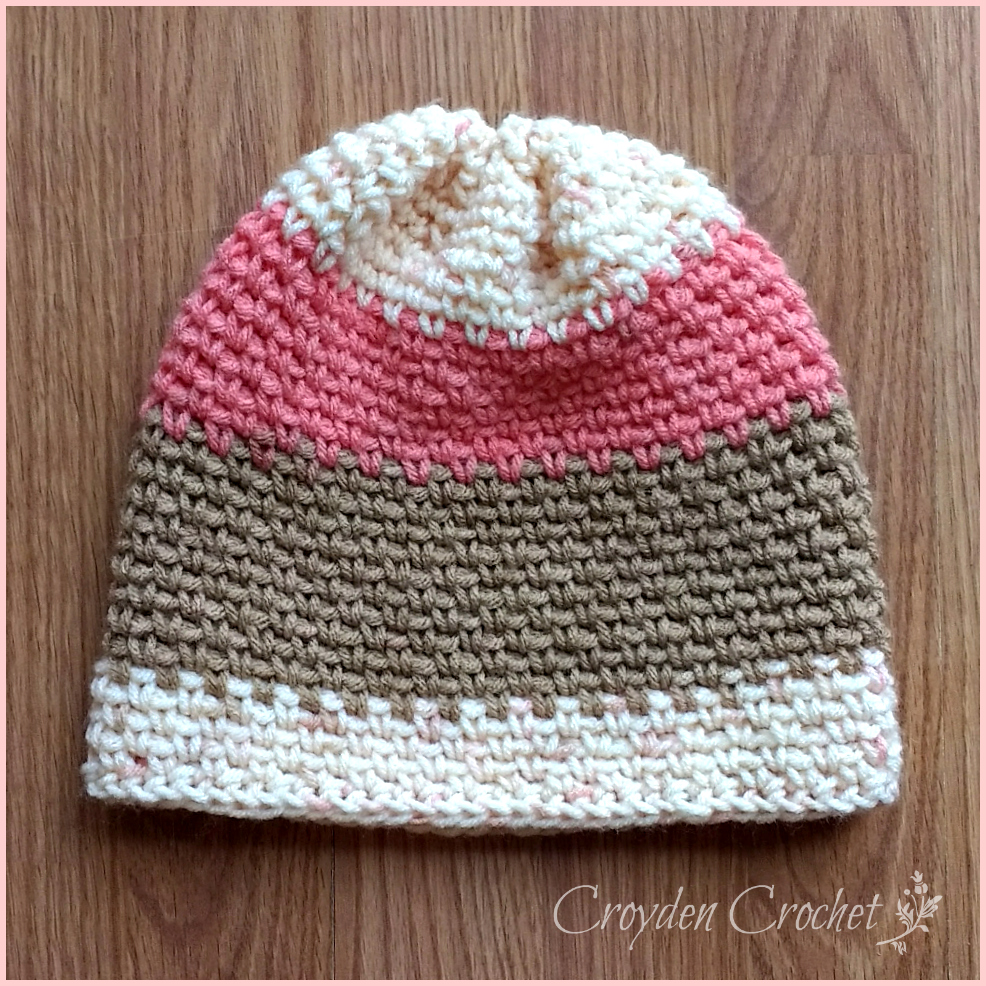 sunrise slouch crochet pattern