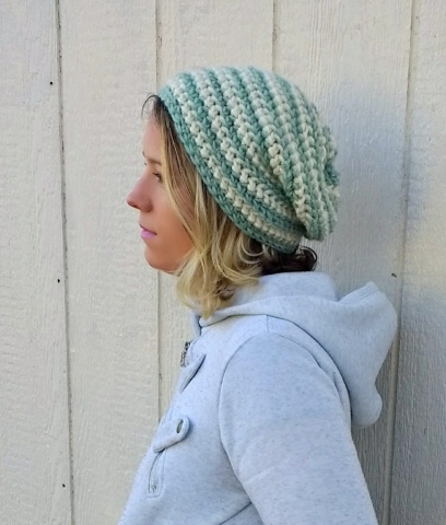 Easy Herringbone Slouch