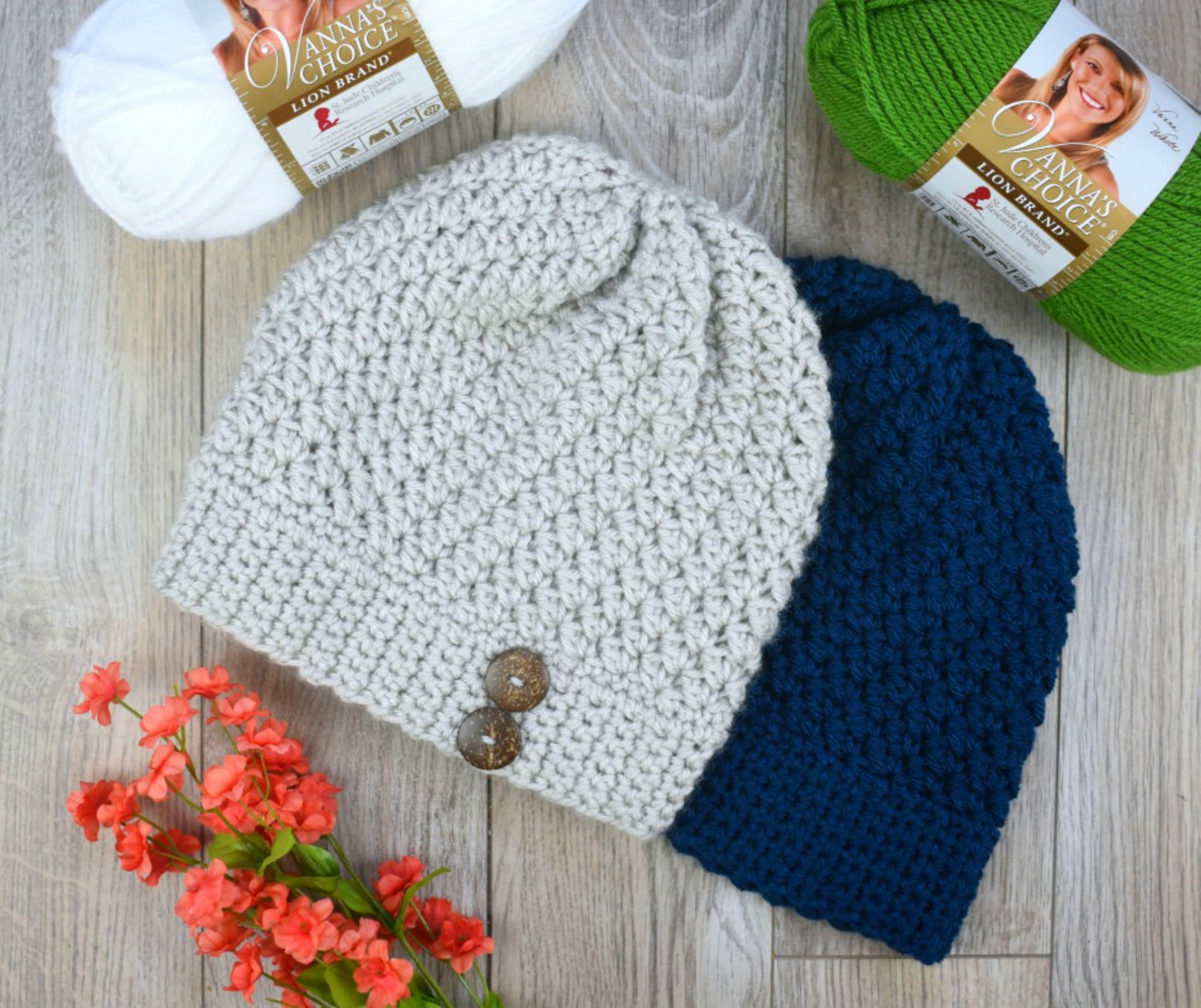 Alabaster Slouch Beanie Pattern - CROCHET PATTERN ONLY