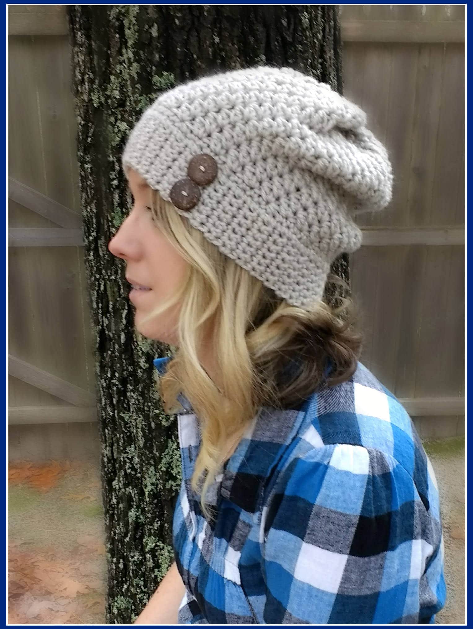 Alabaster Slouch Beanie Pattern - CROCHET PATTERN ONLY - Image 3