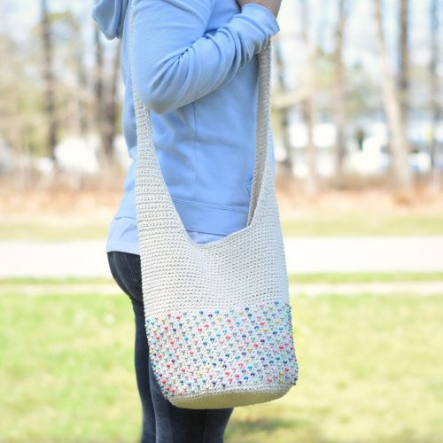 Beaded Crochet Hobo Bag Purse Pattern