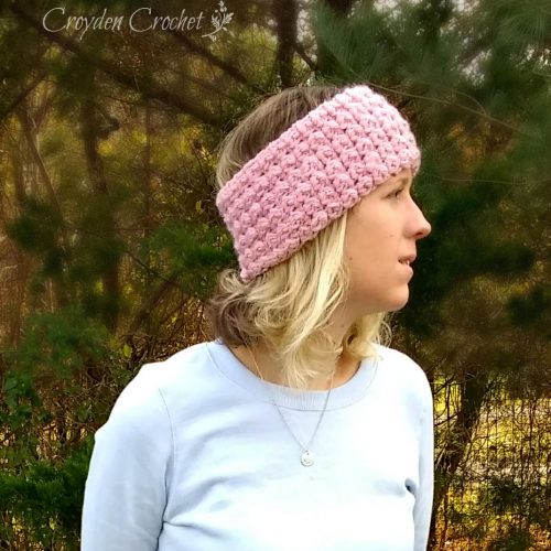 Berry Stitch Ear Warmer Pattern