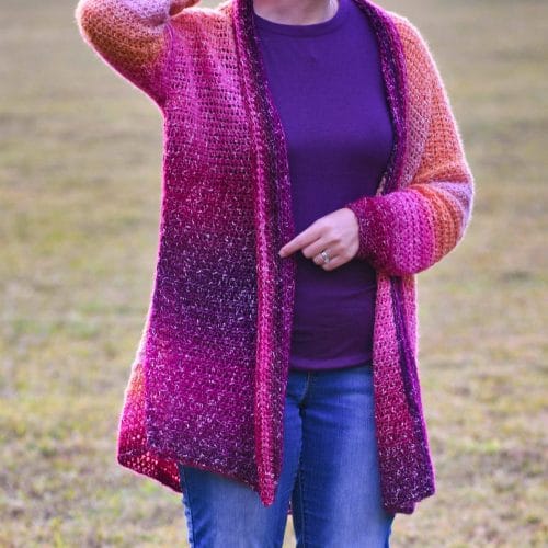 Changeover Cardi - Crochet Pattern