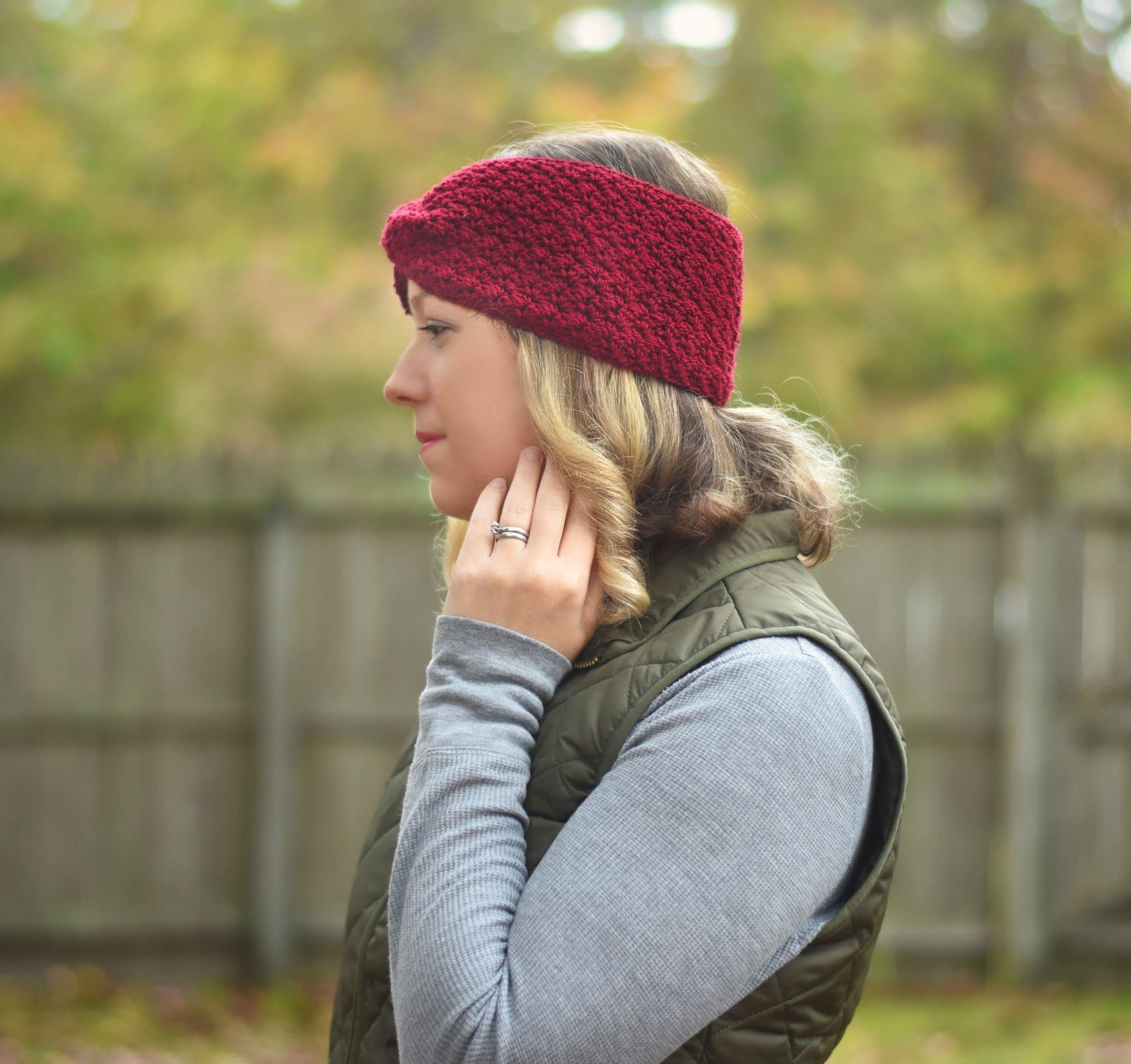 Classic Crochet Twisted Earwarmer Pattern - Image 3