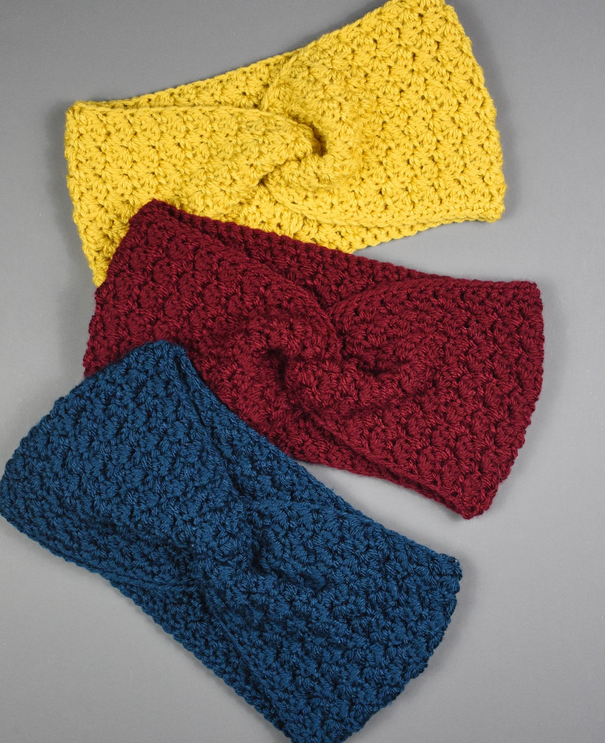 Classic Crochet Twisted Earwarmer Pattern - Image 4
