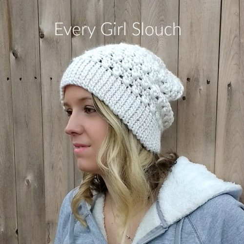 Every Girl Slouch Beanie - CROCHET PATTERN ONLY!