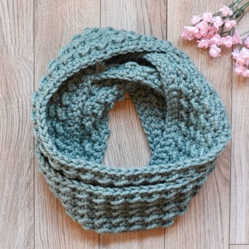 Fluffy Clouds Infinity Scarf - CROCHET PATTERN ONLY!