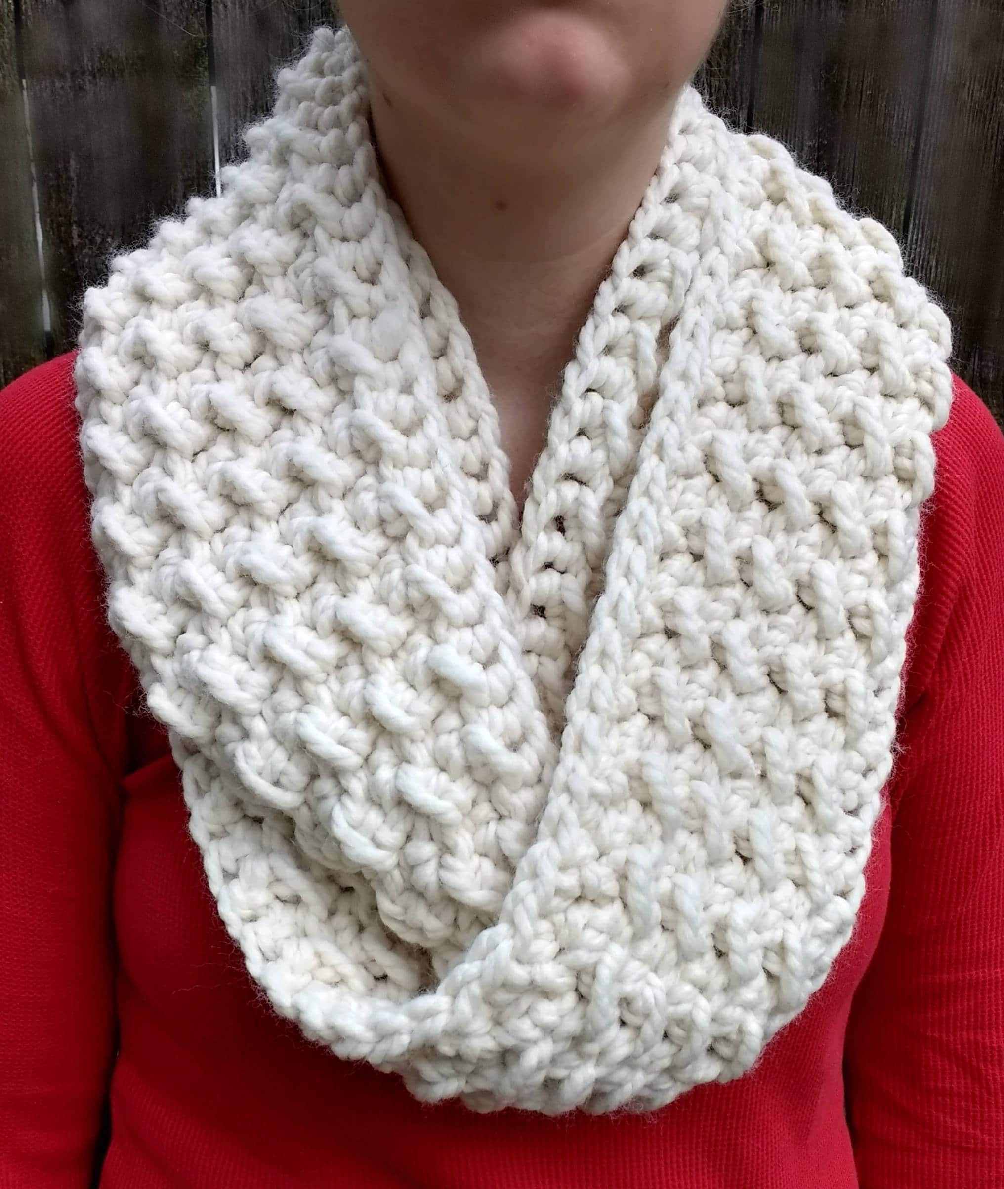 Fluffy Clouds Infinity Scarf - CROCHET PATTERN ONLY! - Image 2