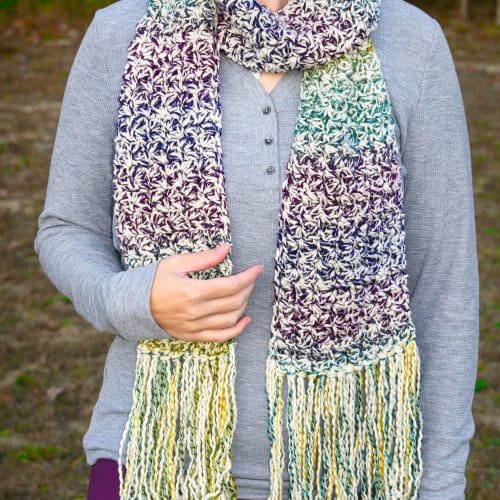 Foxtrot Crochet Scarf Pattern