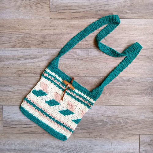 Maya Crossbody Crochet Bag - Pattern Only!