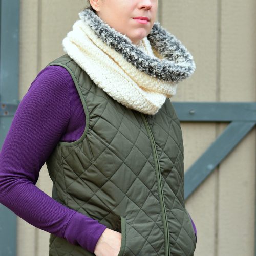 Nordic Crochet Cowl Pattern