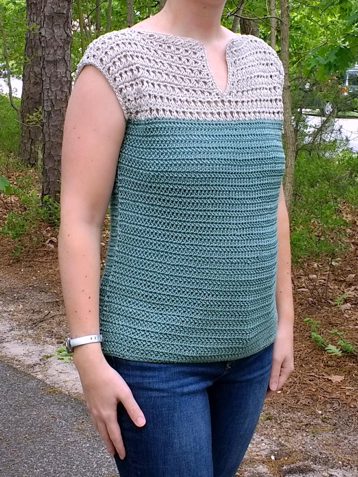 Shore Points Crochet Top - PATTERN ONLY - Image 3