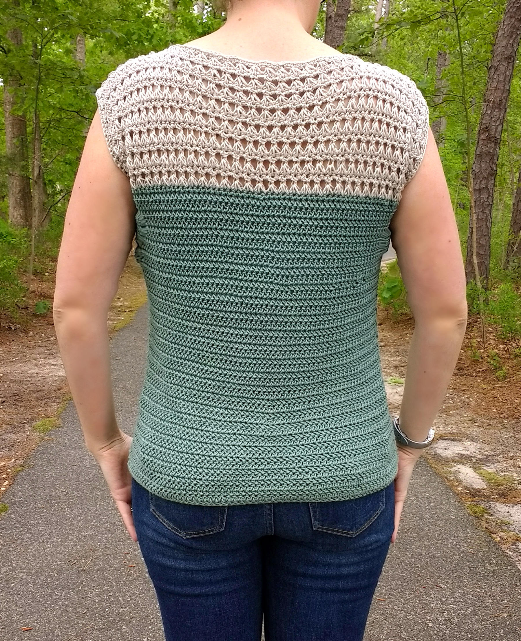 Shore Points Crochet Top - PATTERN ONLY - Image 4