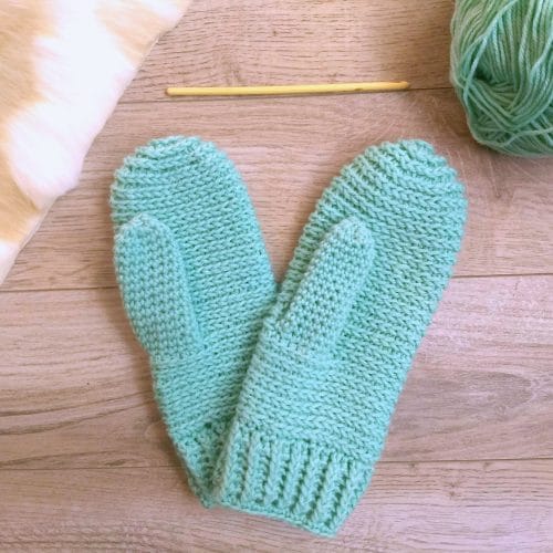 Sidewinder Crochet Mittens - PATTERN ONLY!