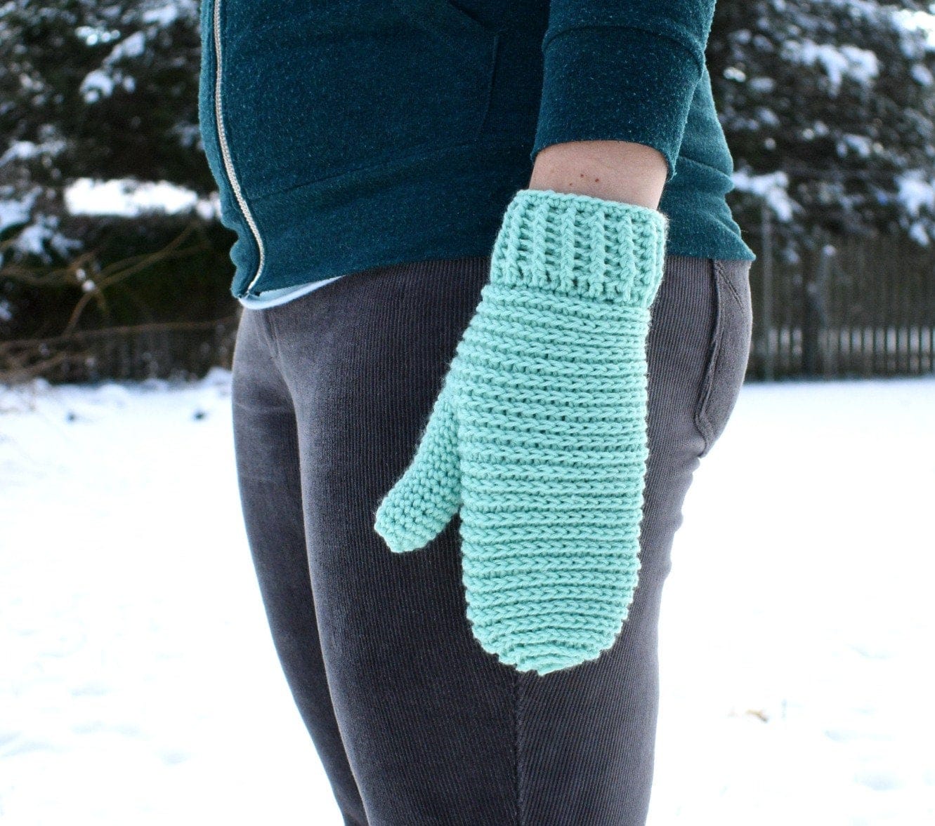 Sidewinder Crochet Mittens - PATTERN ONLY! - Image 4
