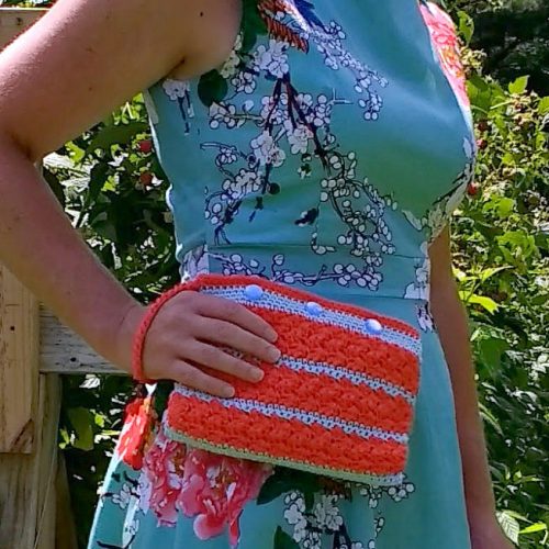 Crochet Silt Stitch Clutch/Purse Pattern