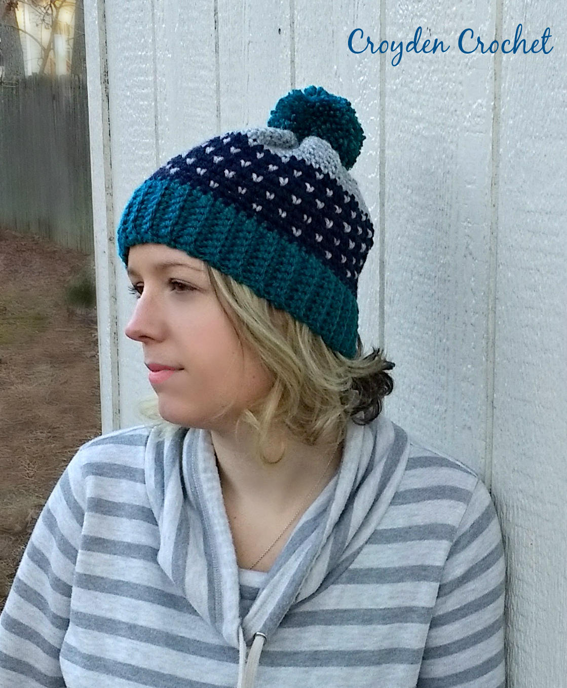 Starry Nights Crochet Beanie - PATTERN ONLY!