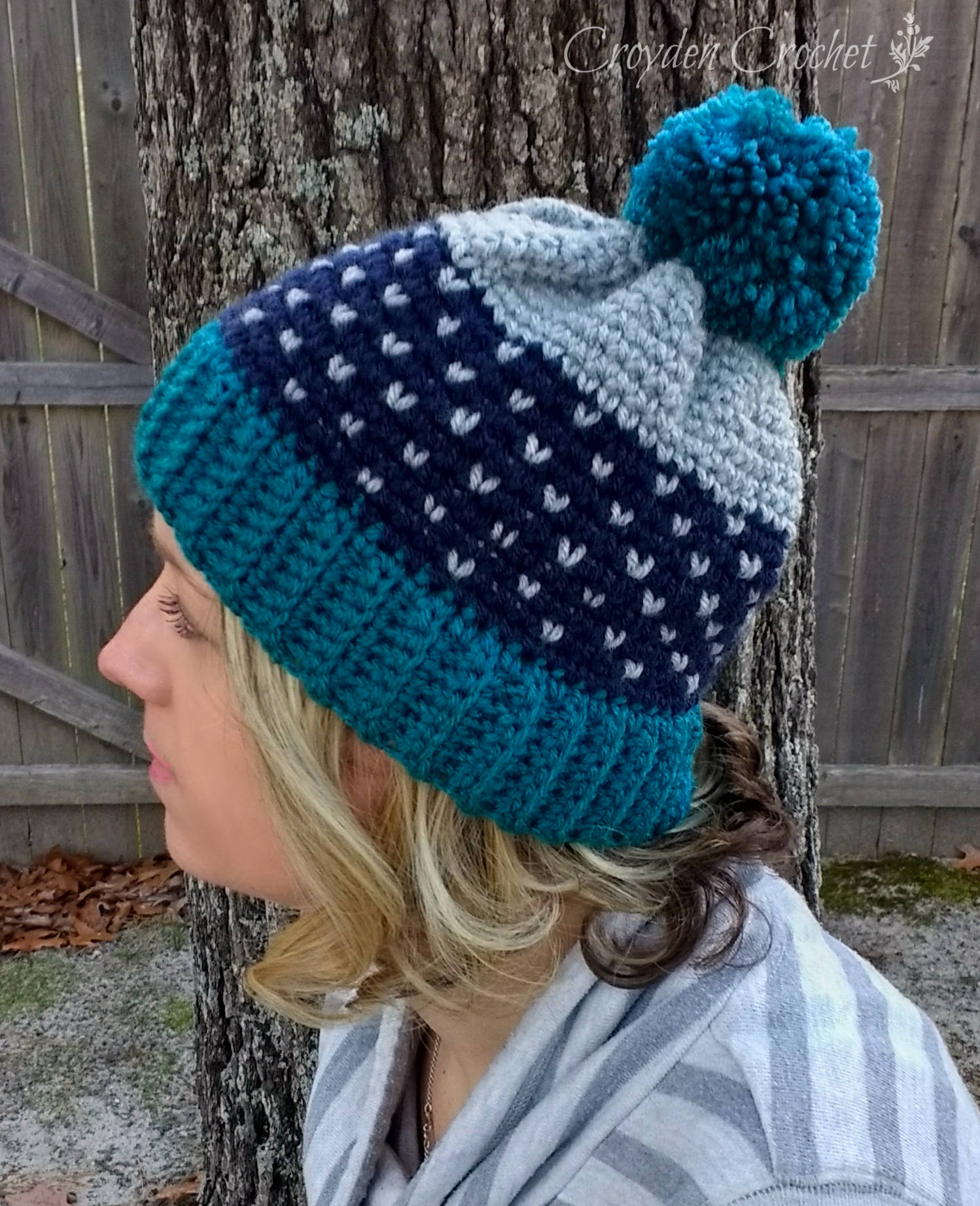 Starry Nights Crochet Beanie - PATTERN ONLY! - Image 2