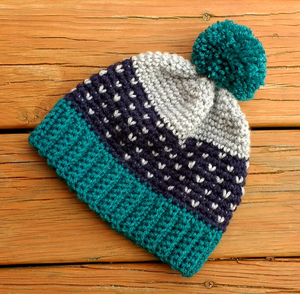 Starry Nights Crochet Beanie - PATTERN ONLY! - Image 3