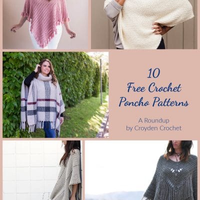 10 free crochet poncho patterns